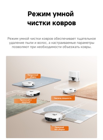 Робот-пылесос Dreame Vacuum Robot F21 Plus White