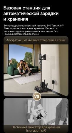 Беспроводной вертикальный пылесос Dreame Cordless Vacuum Cleaner Z40TangleCutFlex