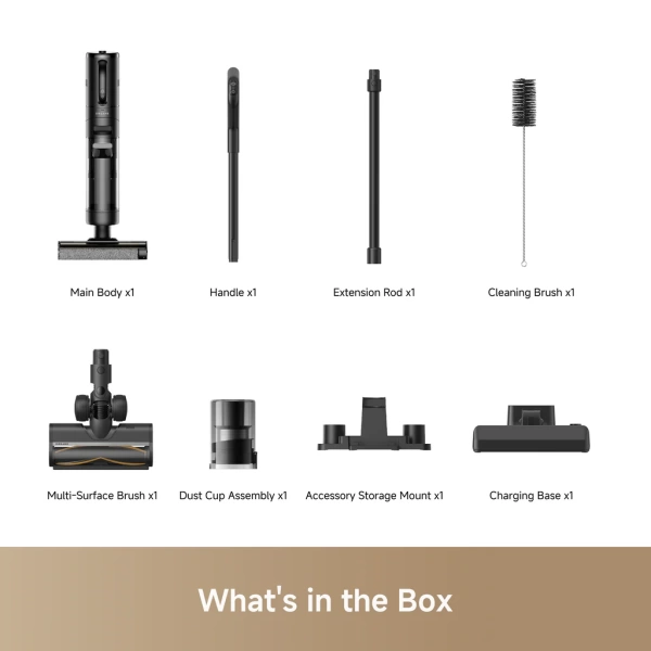 Беспроводной вертикальный пылесос Dreame Wet and Dry Vacuum G10 Combo