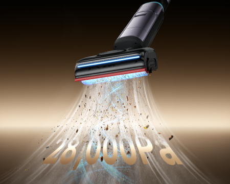 Беспроводной вертикальный пылесос Dreame Vacuum Wet and Dry H16 Pro Steam