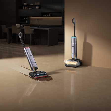Беспроводной вертикальный пылесос Dreame Vacuum Wet and Dry H16 Pro Steam