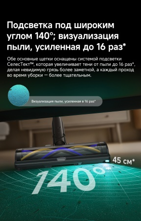 Беспроводной вертикальный пылесос Dreame Cordless Vacuum Cleaner Z40TangleCutFlex